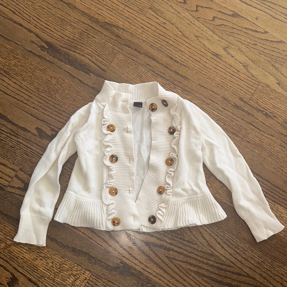 GAP Cream Cardigan with Button Details